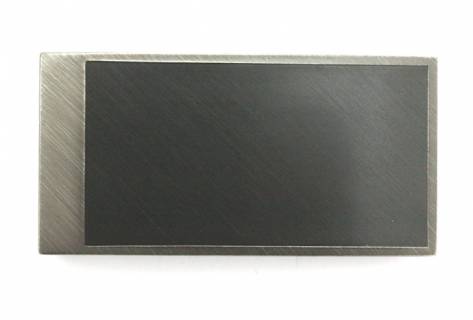 Guertelschliessen Schwarz/Graphit 30 mm 031/N1